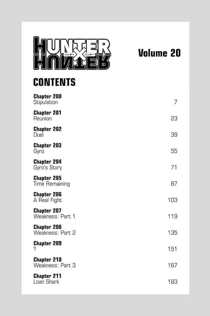 Hunter X Hunter - Chapter 200 Page 6