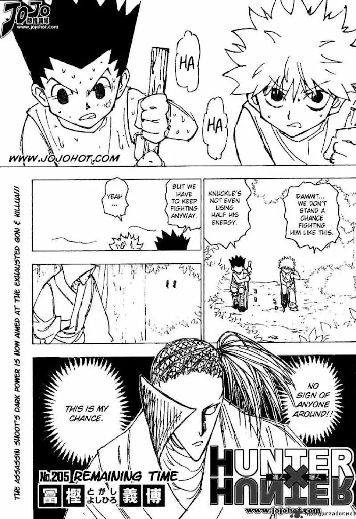 Hunter X Hunter - Chapter 205 Page 2