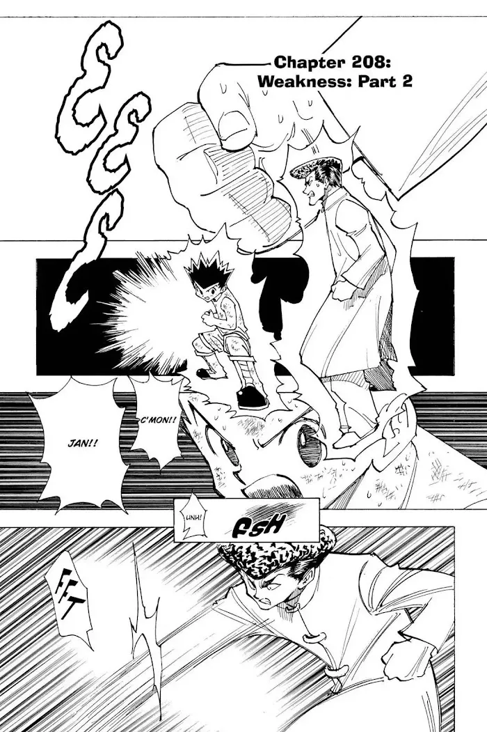 Hunter X Hunter - Chapter 208 Page 1