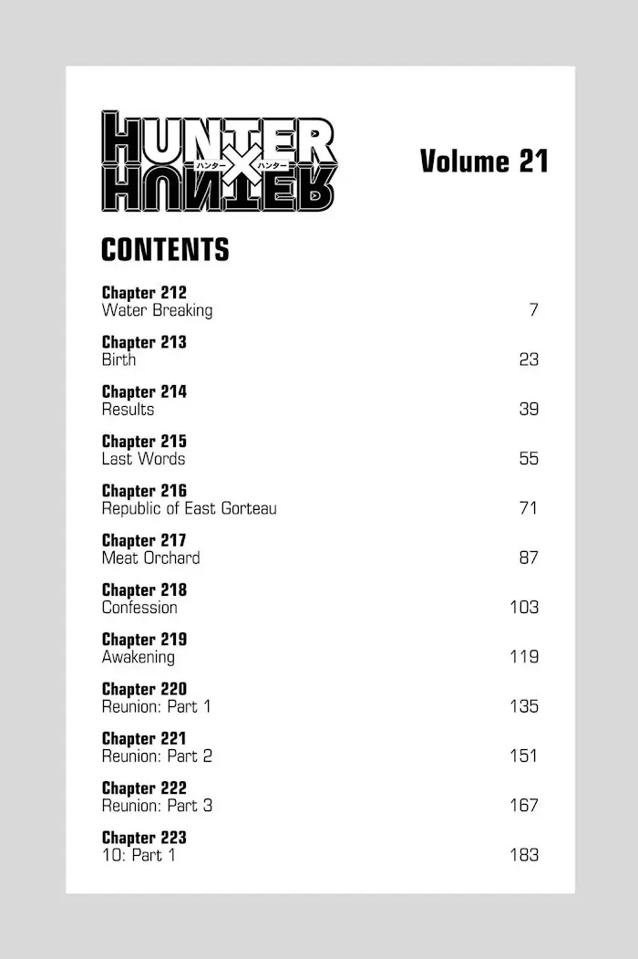 Hunter X Hunter - Chapter 212 Page 6