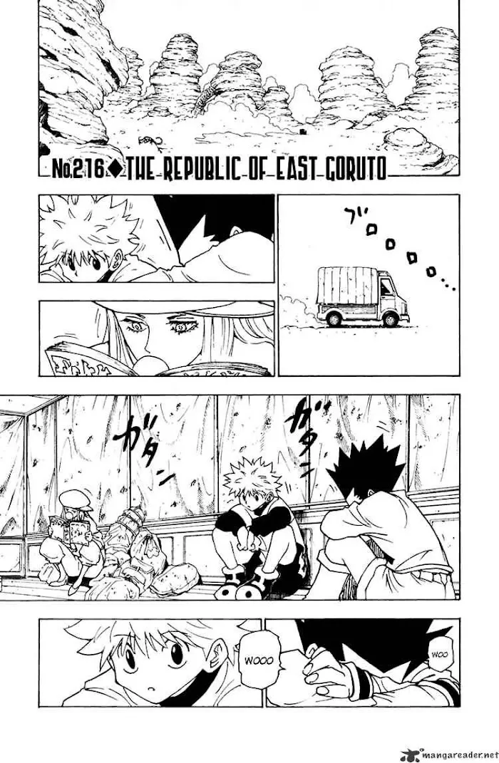 Hunter X Hunter - Chapter 216 Page 1