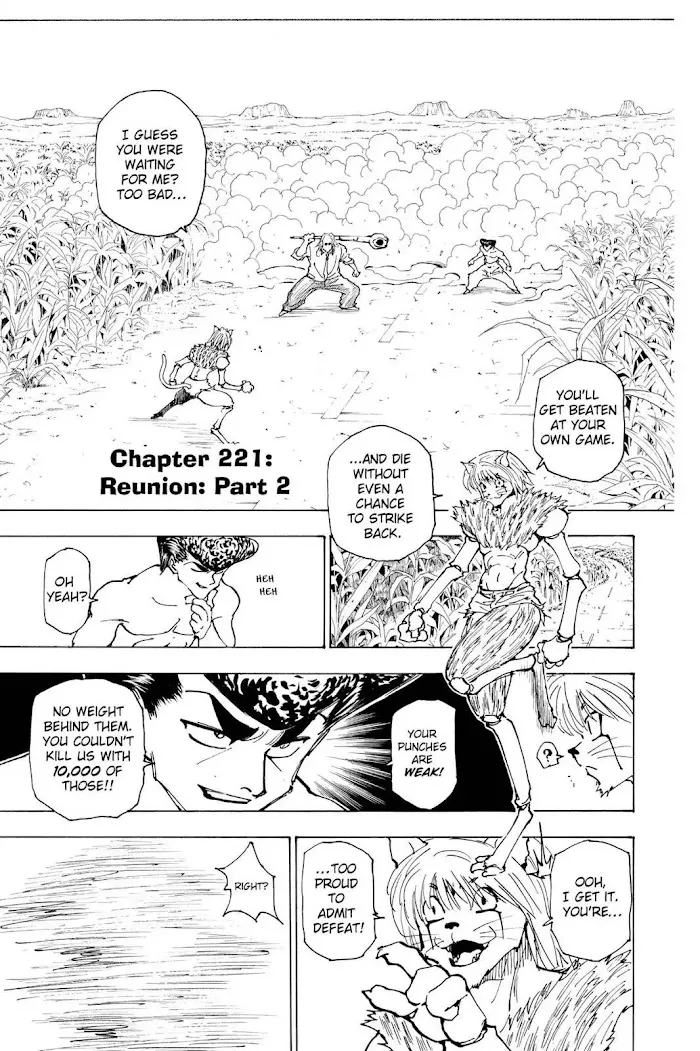 Hunter X Hunter - Chapter 221 Page 1