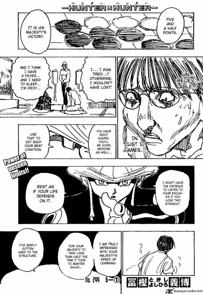 Hunter X Hunter - Chapter 244 Page 1