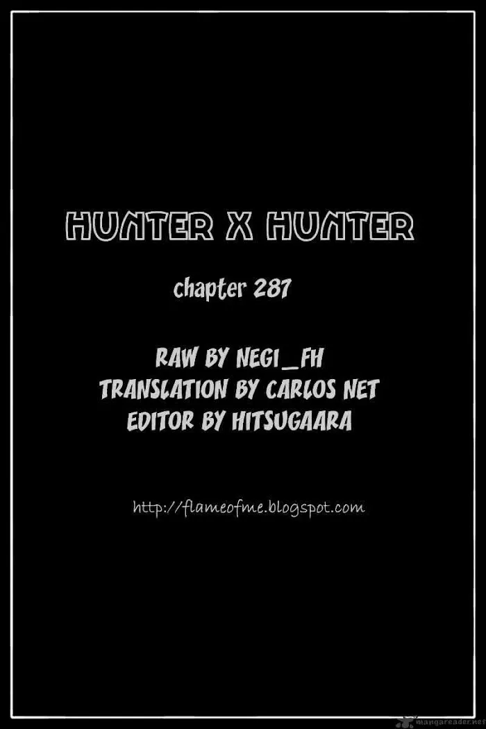 Hunter X Hunter - Chapter 287 Page 18