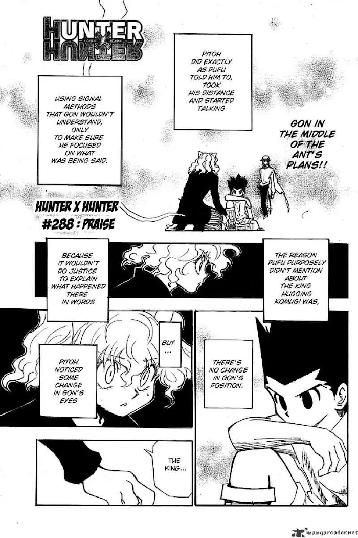 Hunter X Hunter - Chapter 288 Page 2