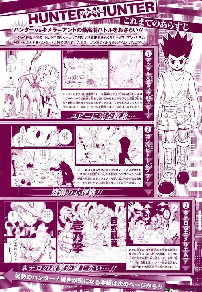 Hunter X Hunter - Chapter 291 Page 3