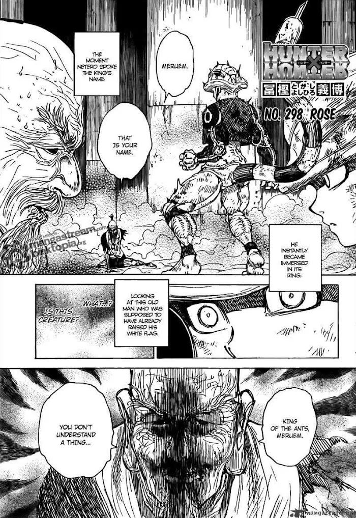 Hunter X Hunter - Chapter 298 Page 1