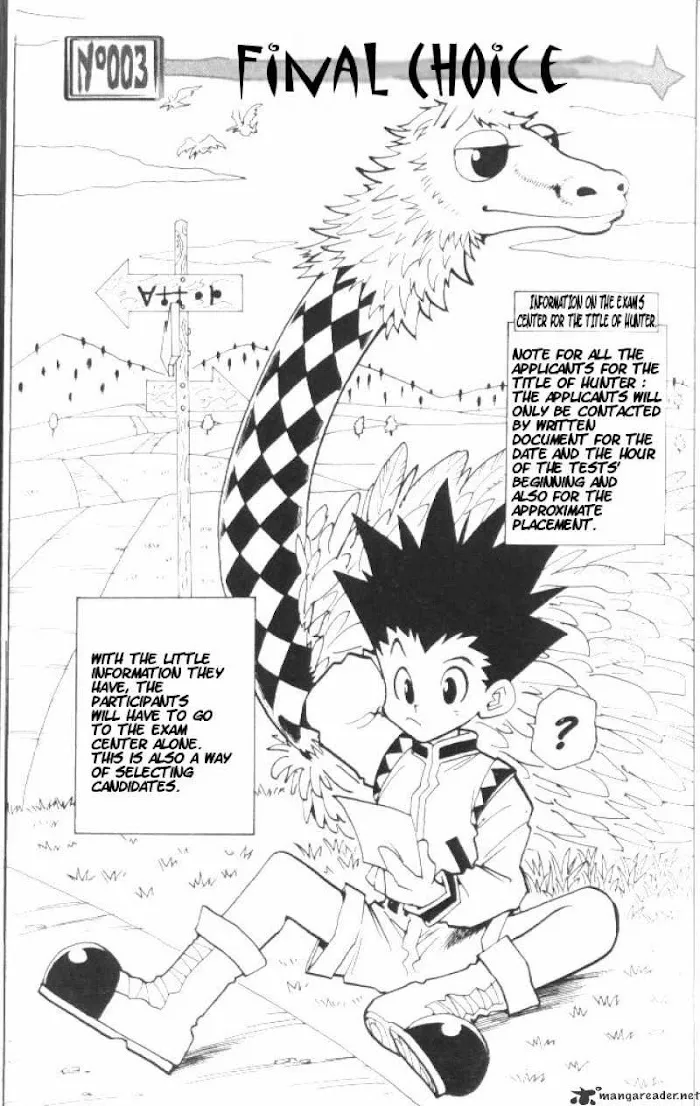 Hunter X Hunter - Chapter 3 Page 2