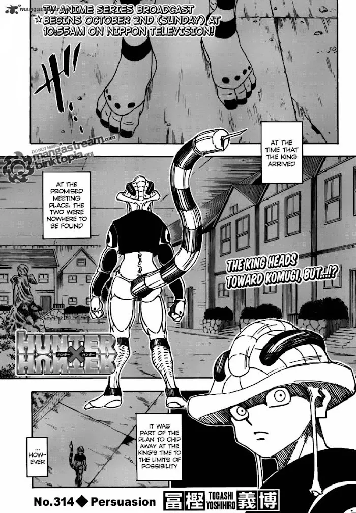 Hunter X Hunter - Chapter 314 Page 1