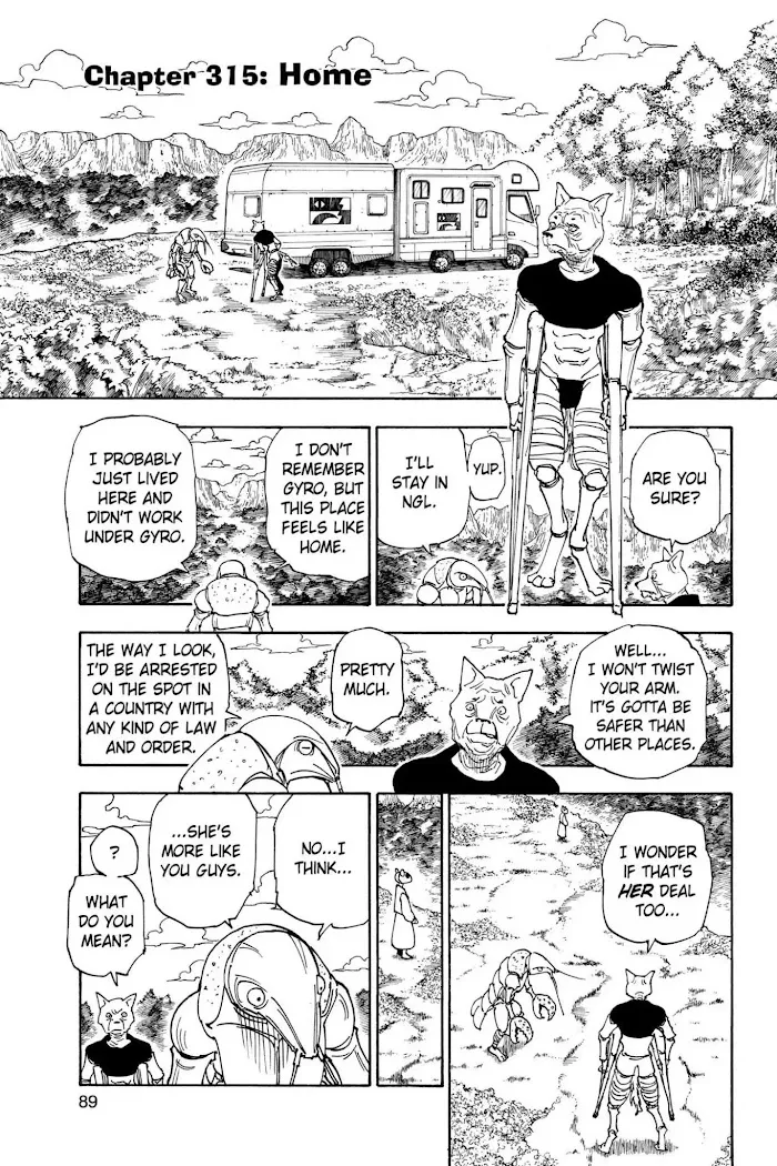 Hunter X Hunter - Chapter 315 Page 1