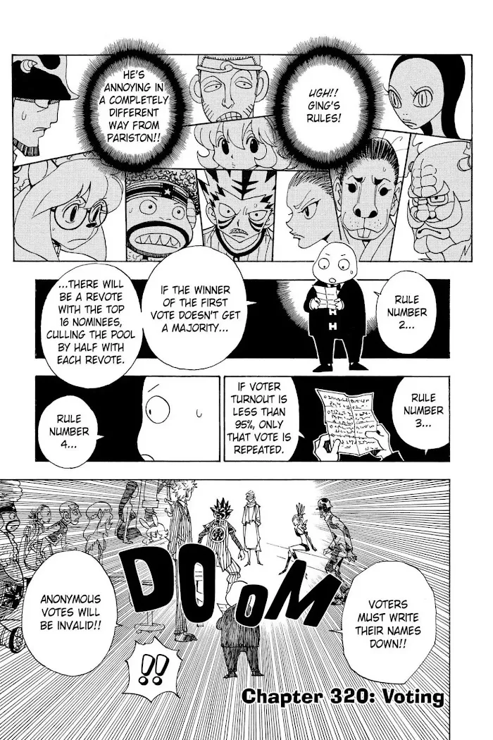 Hunter X Hunter - Chapter 320 Page 1