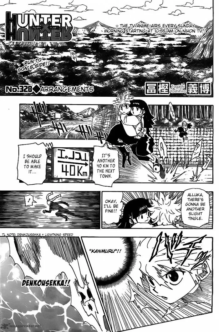 Hunter X Hunter - Chapter 328 Page 1