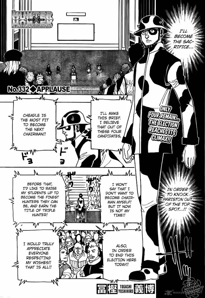 Hunter X Hunter - Chapter 332 Page 1