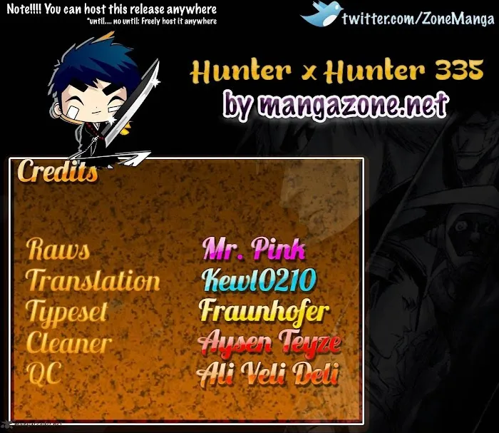 Hunter X Hunter - Chapter 335 Page 20
