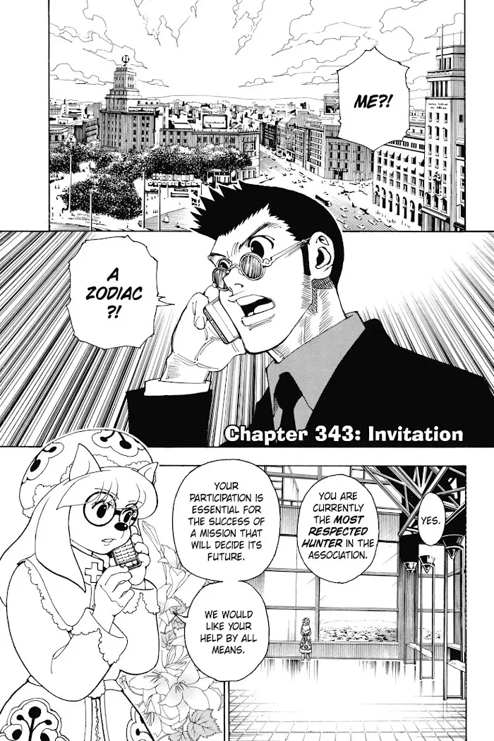 Hunter X Hunter - Chapter 343 Page 1