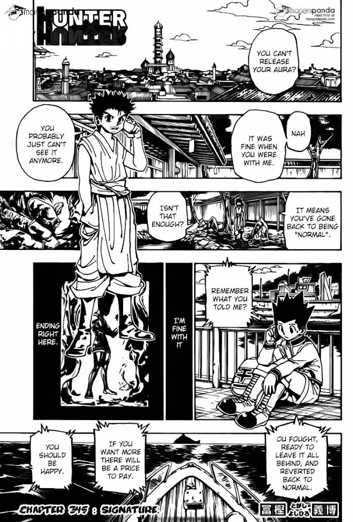 Hunter X Hunter - Chapter 345 Page 1