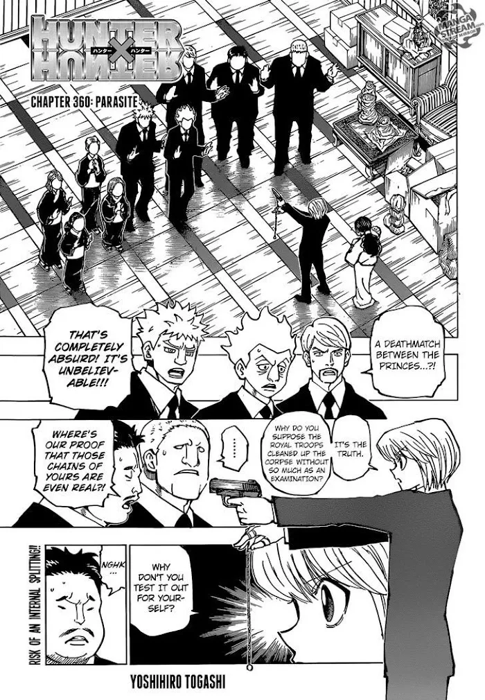 Hunter X Hunter - Chapter 360 Page 1