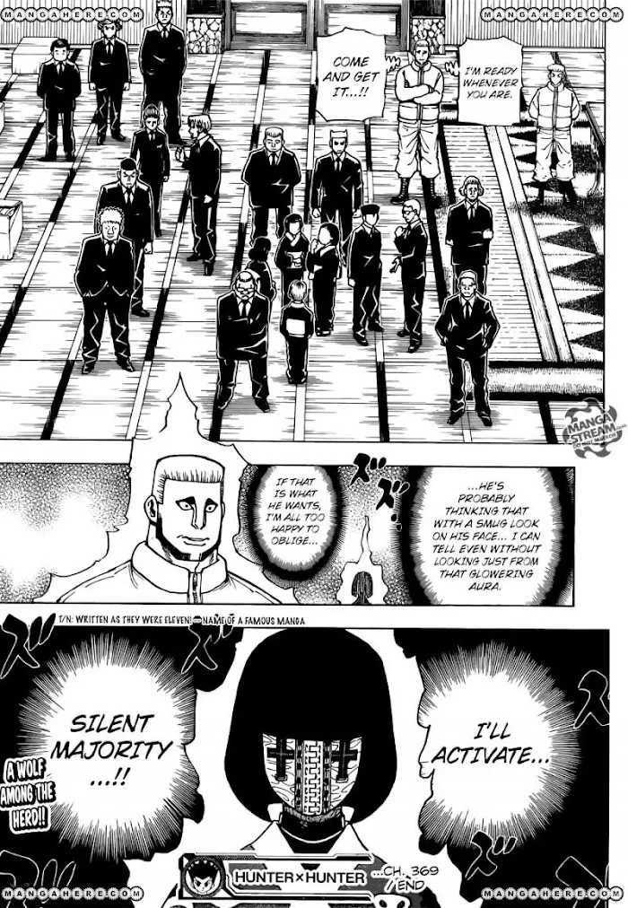 Hunter X Hunter - Chapter 369 Page 20