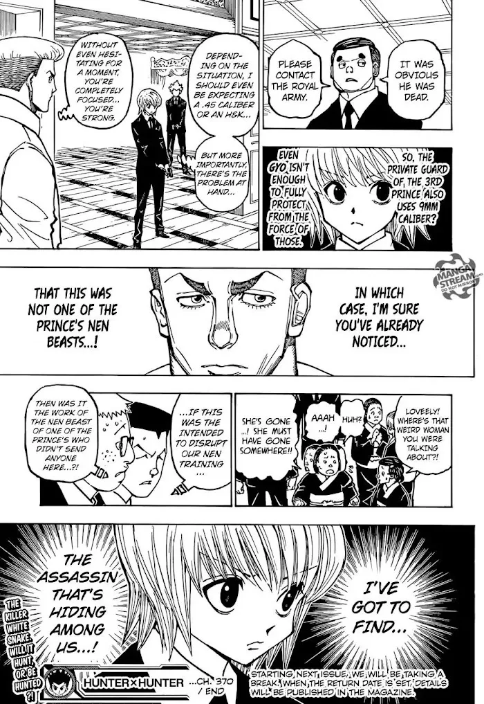 Hunter X Hunter - Chapter 370 Page 21
