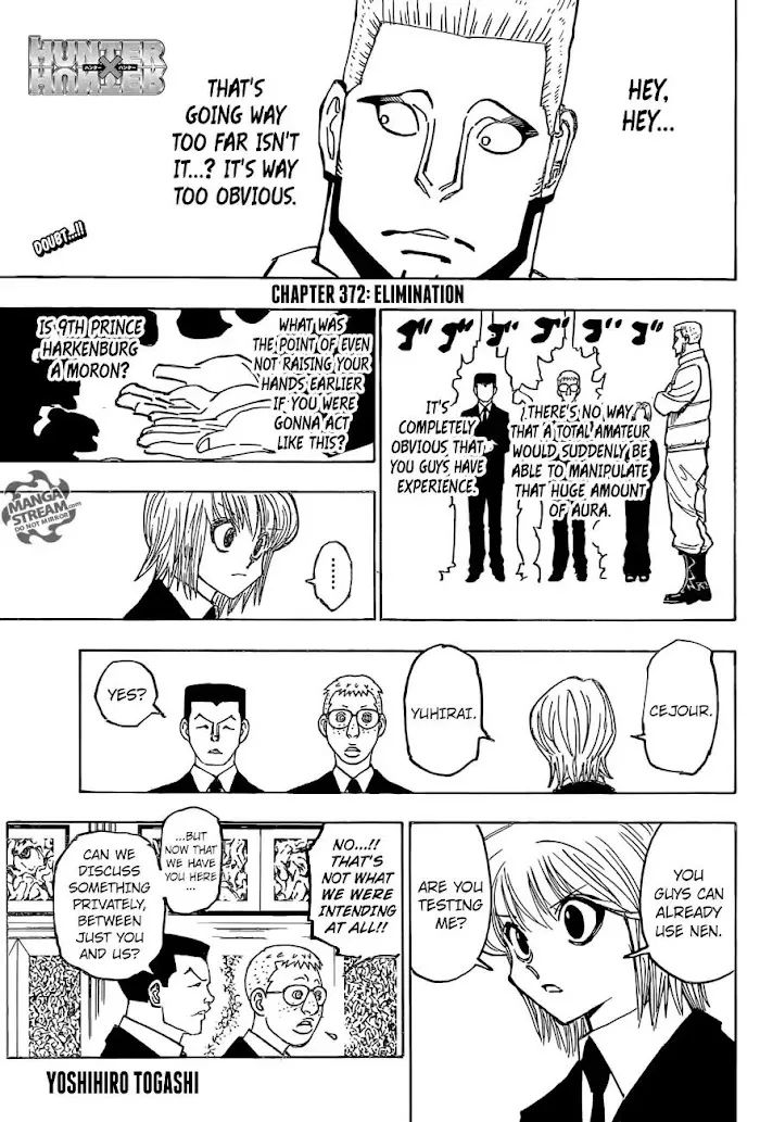 Hunter X Hunter - Chapter 372 Page 1