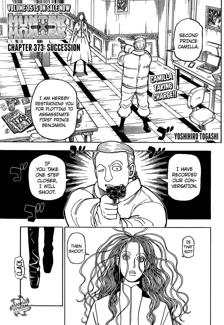 Hunter X Hunter - Chapter 373 Page 1