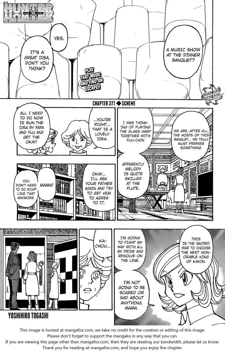 Hunter X Hunter - Chapter 377 Page 1