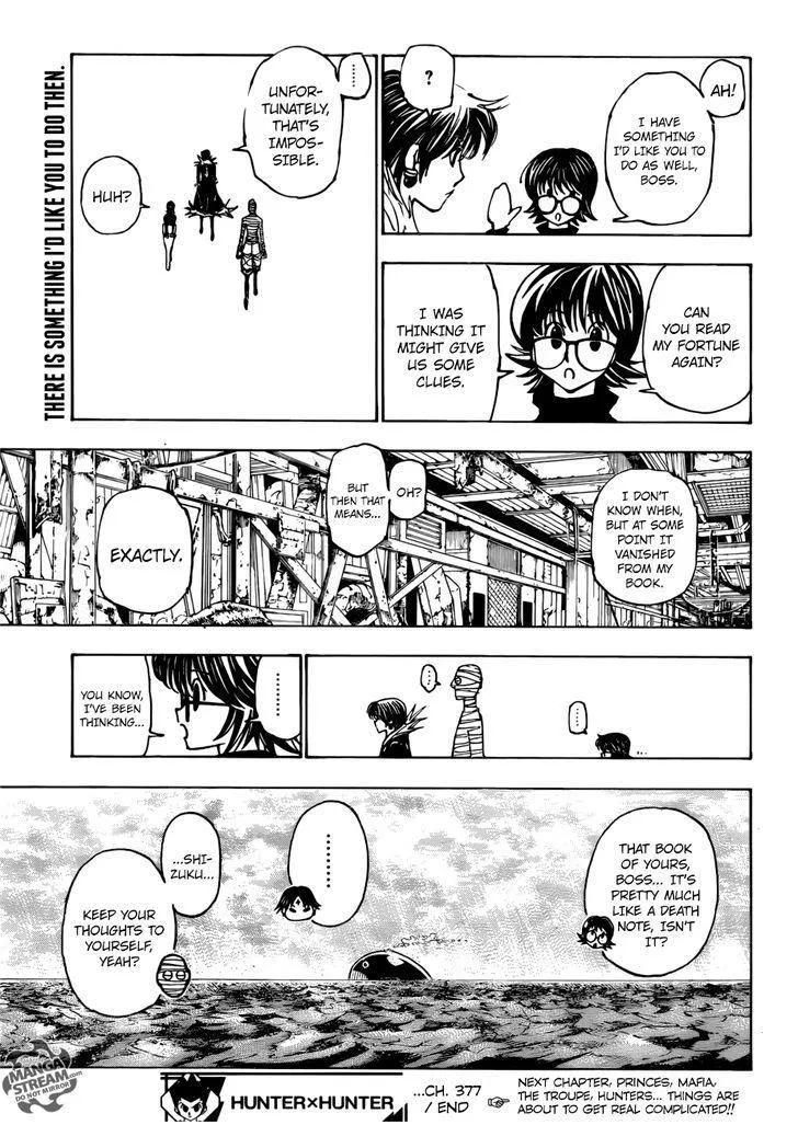 Hunter X Hunter - Chapter 377 Page 15