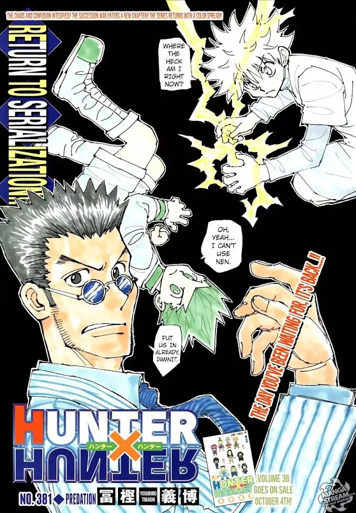 Hunter X Hunter - Chapter 381 Page 1