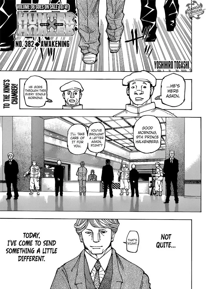 Hunter X Hunter - Chapter 382 Page 1