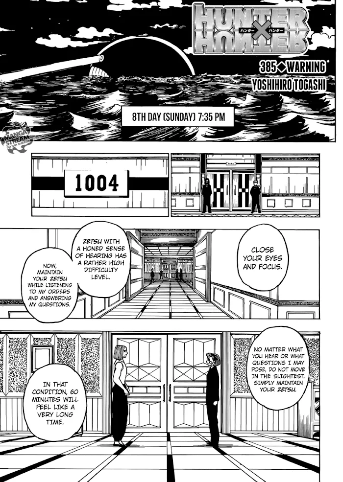 Hunter X Hunter - Chapter 385 Page 1