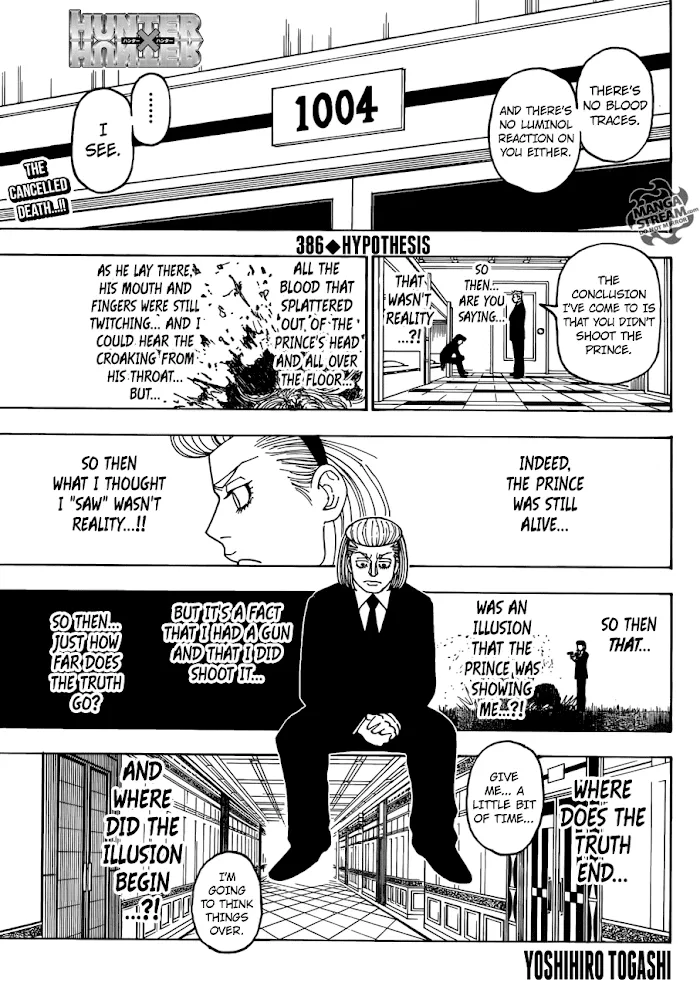 Hunter X Hunter - Chapter 386 Page 1