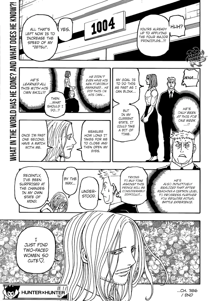 Hunter X Hunter - Chapter 386 Page 20