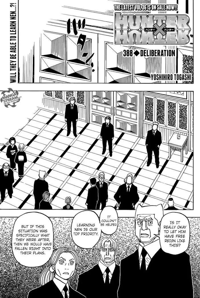 Hunter X Hunter - Chapter 388 Page 1
