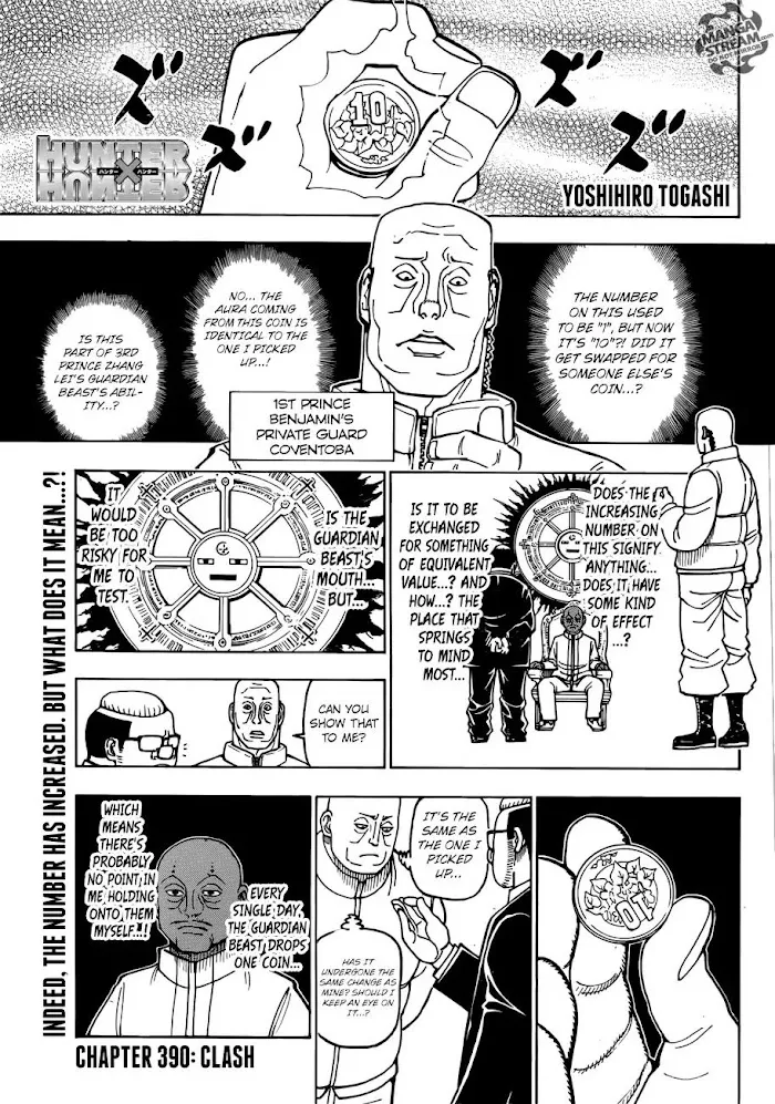 Hunter X Hunter - Chapter 390 Page 1