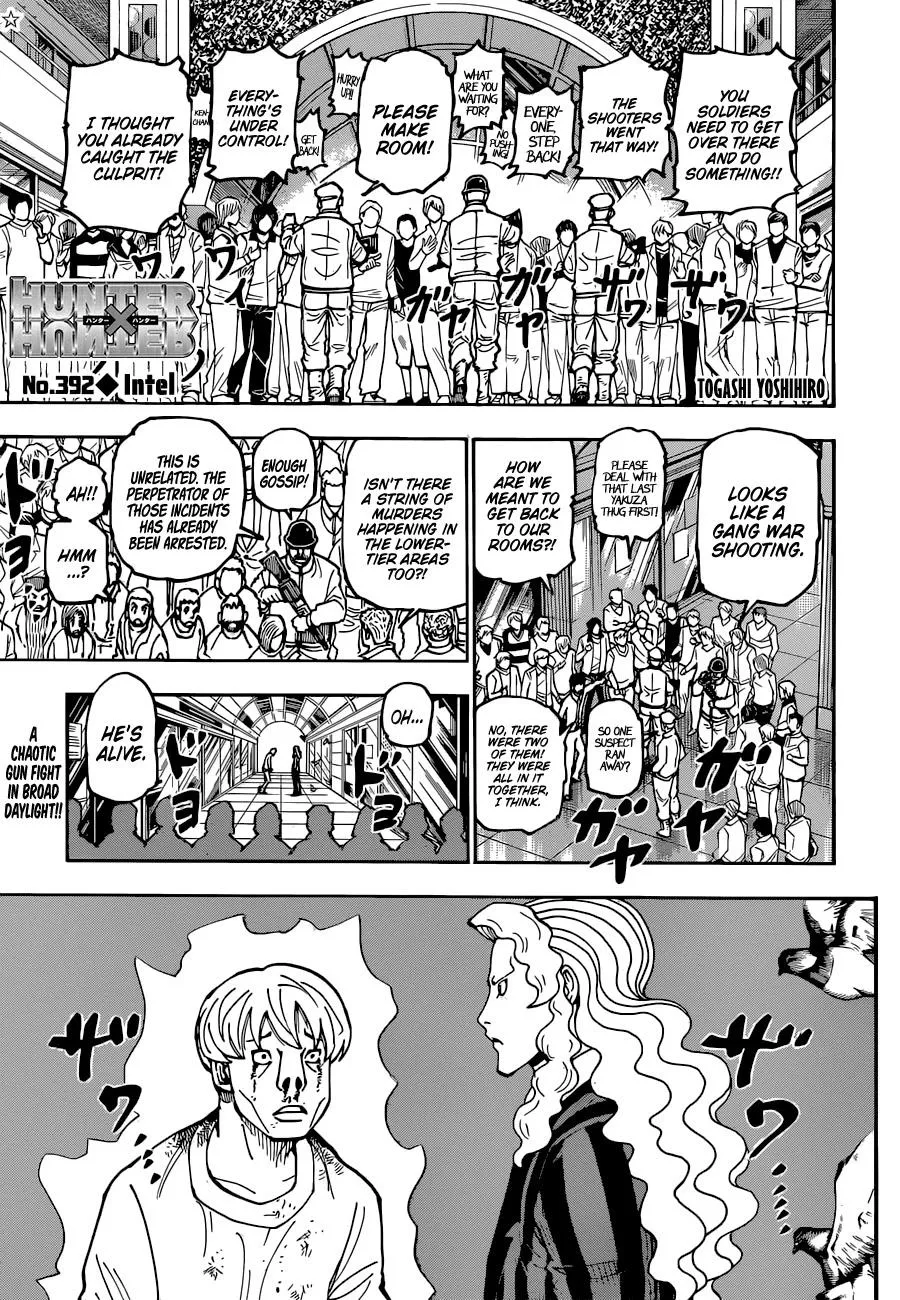 Hunter X Hunter - Chapter 392 Page 1