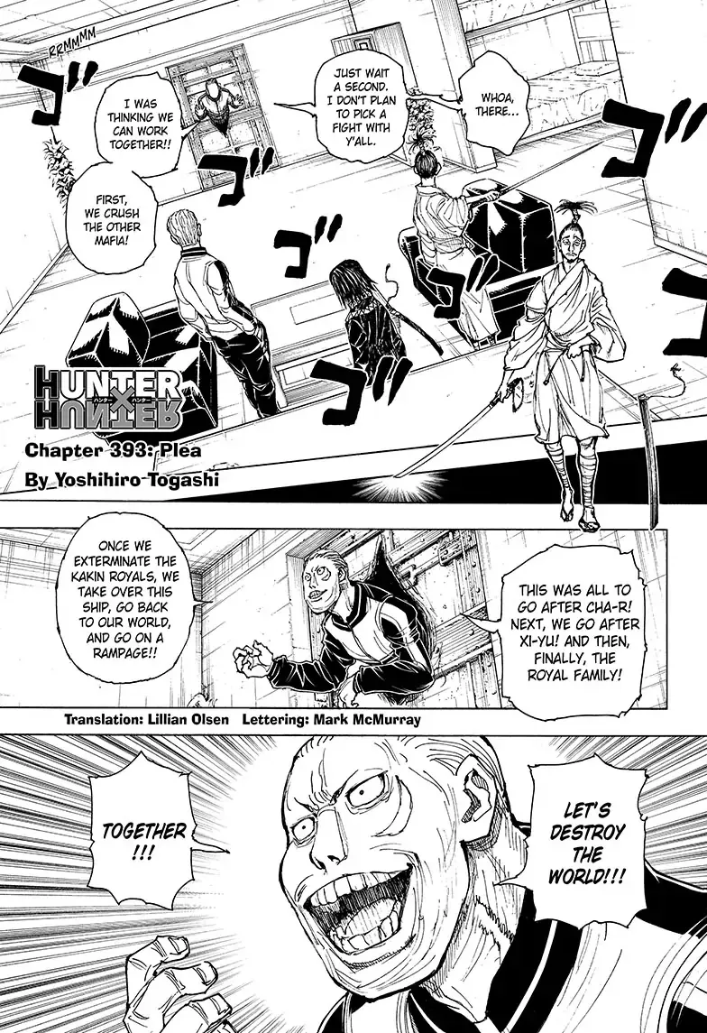 Hunter X Hunter - Chapter 393 Page 1