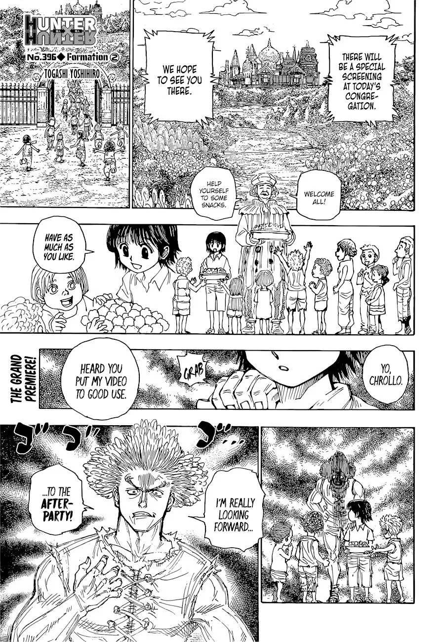 Hunter X Hunter - Chapter 396 Page 1