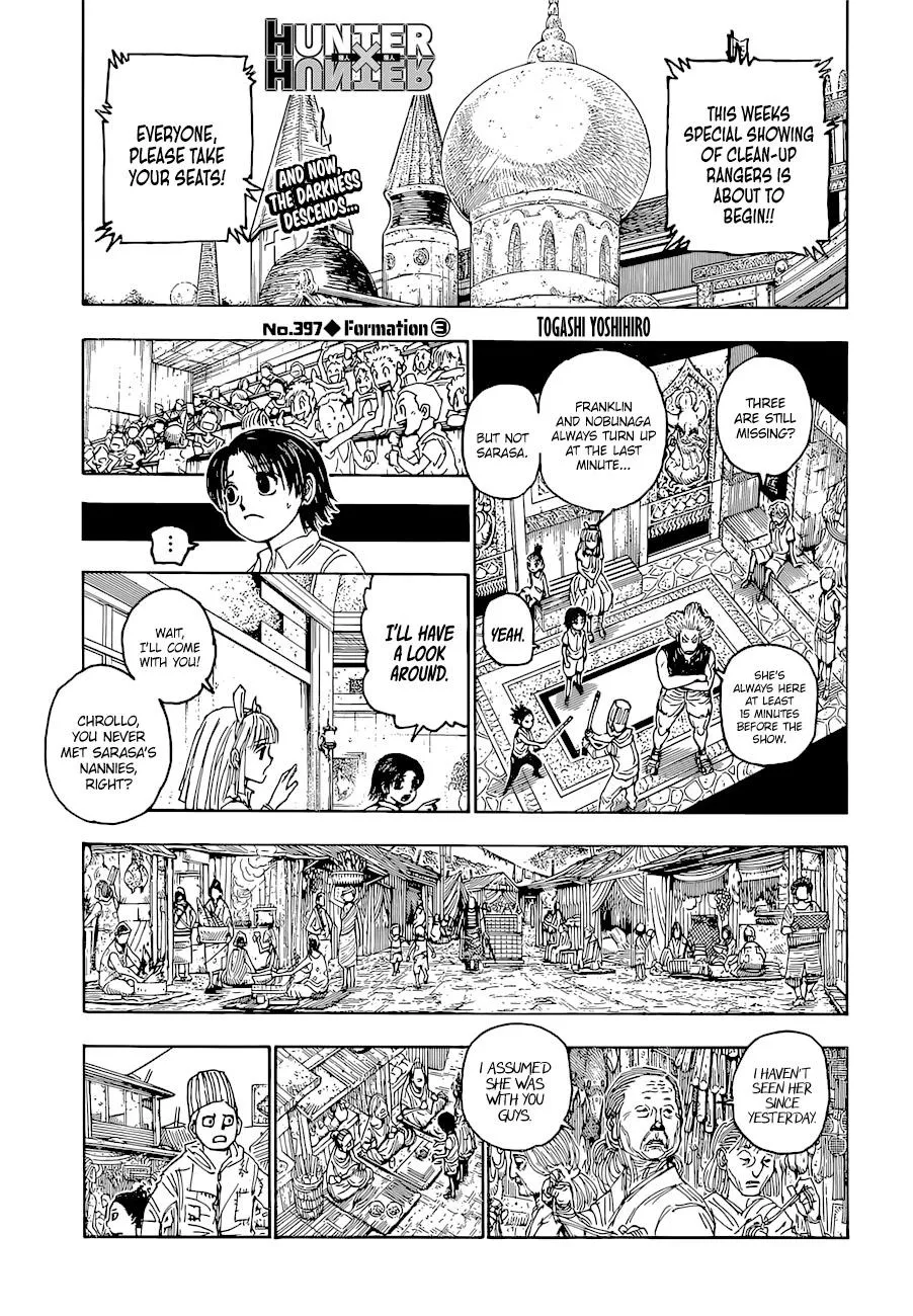 Hunter X Hunter - Chapter 397 Page 1