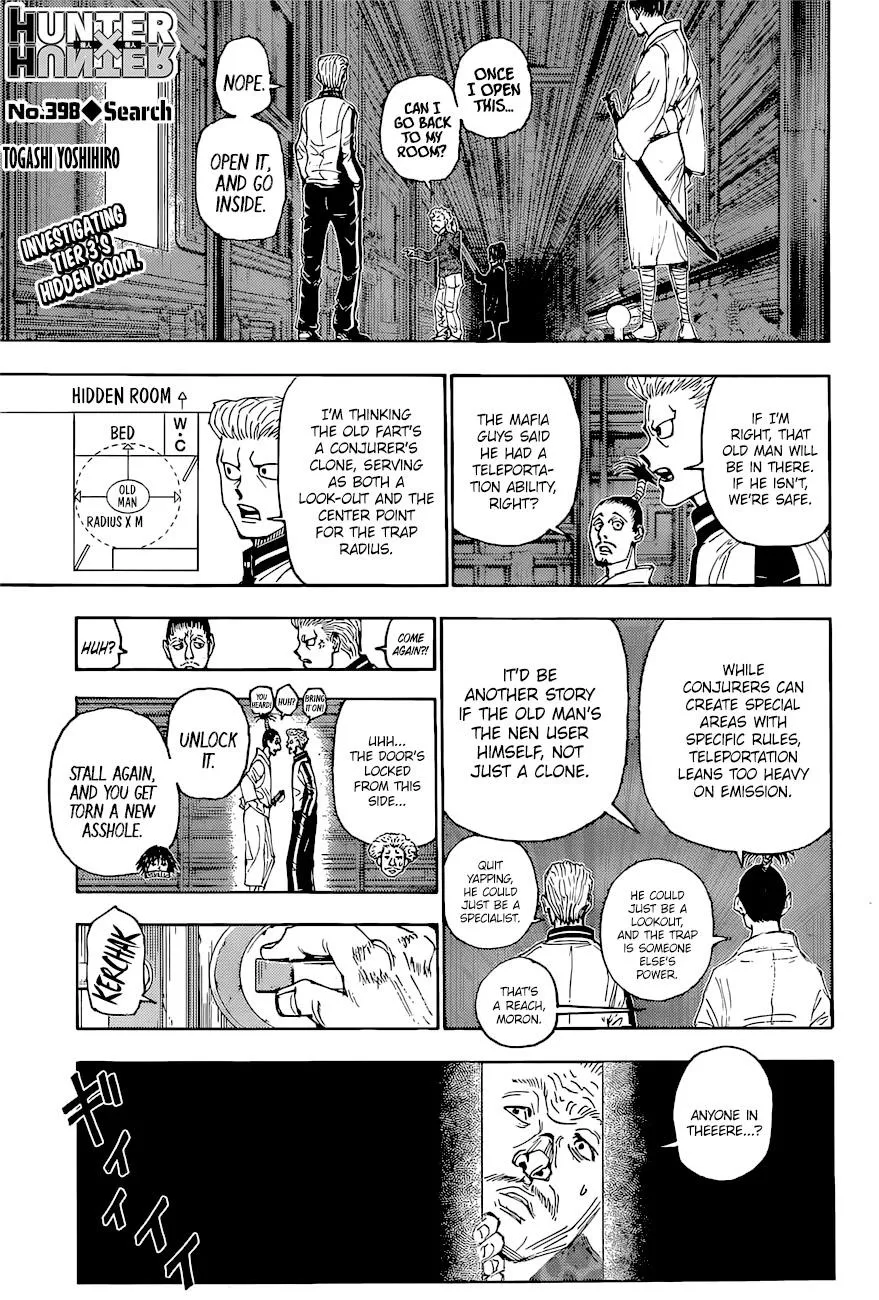 Hunter X Hunter - Chapter 398 Page 1