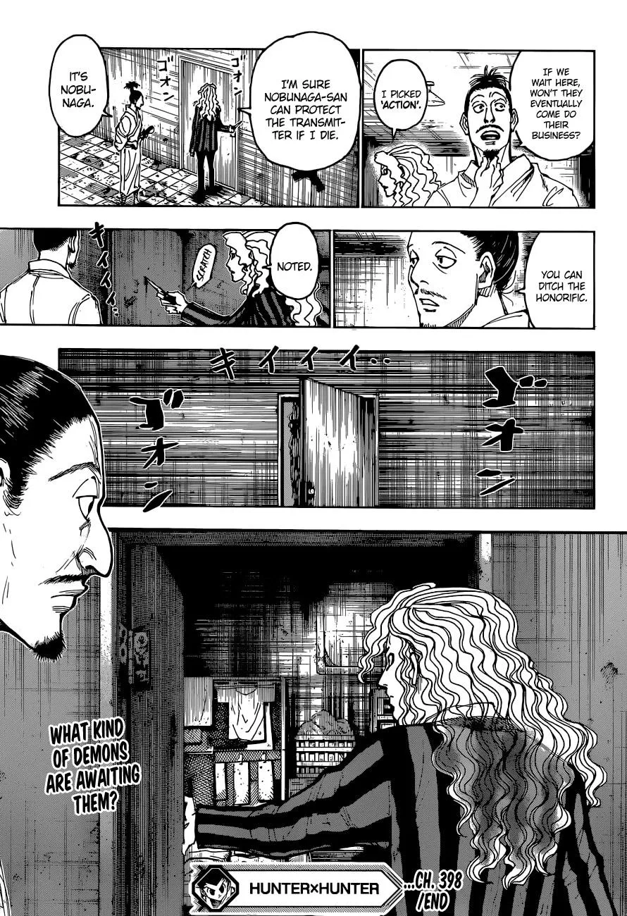 Hunter X Hunter - Chapter 398 Page 19