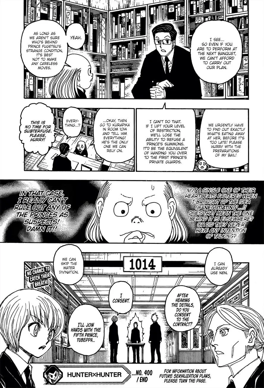 Hunter X Hunter - Chapter 400 Page 21