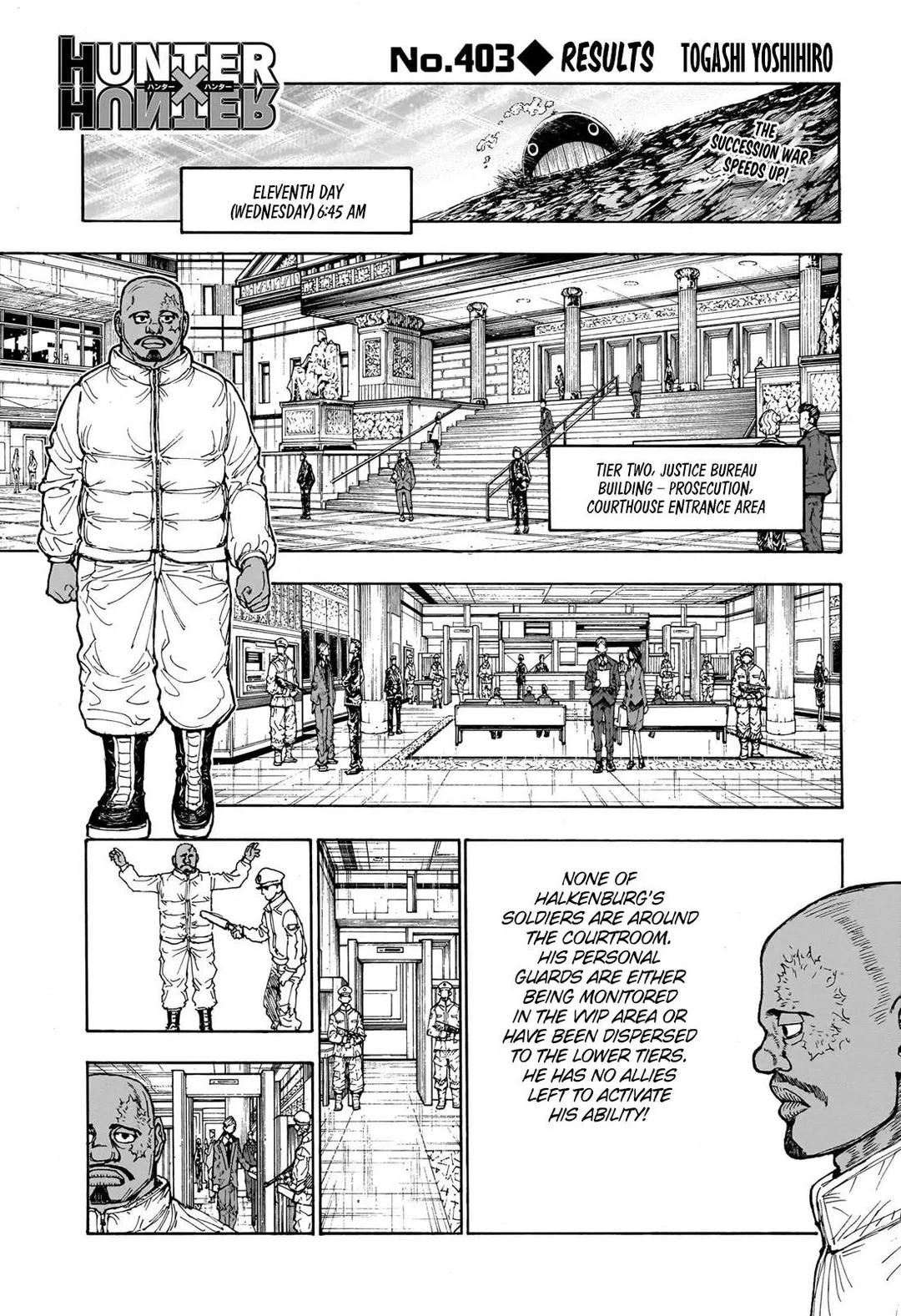 Hunter X Hunter - Chapter 403 Page 1