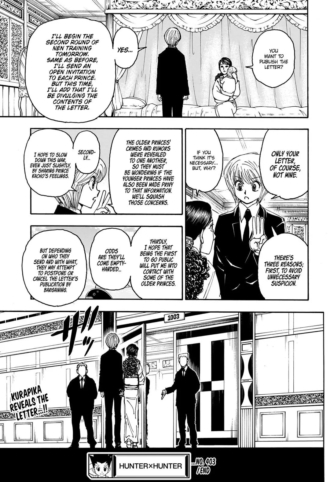 Hunter X Hunter - Chapter 403 Page 20