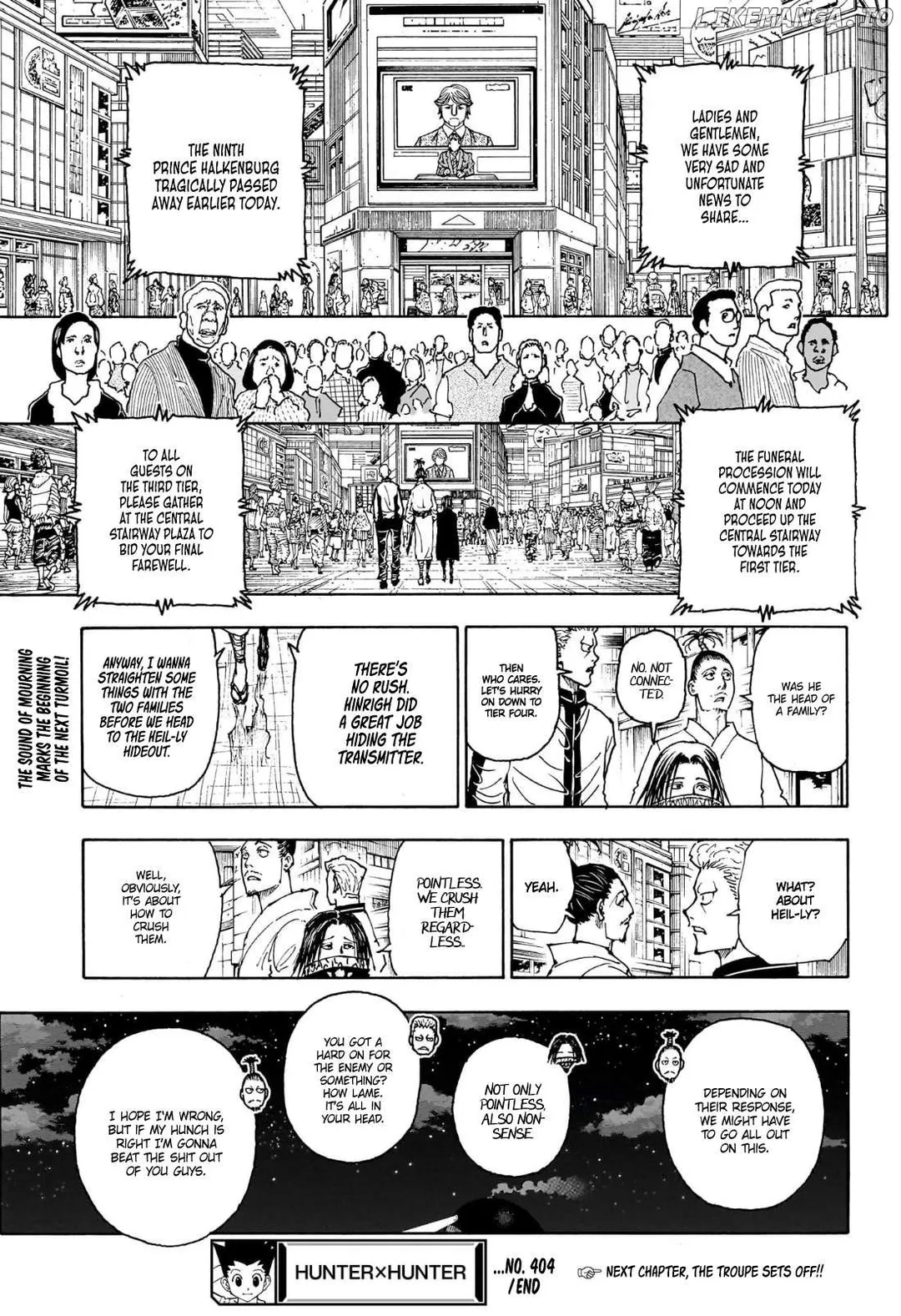 Hunter X Hunter - Chapter 404 Page 20