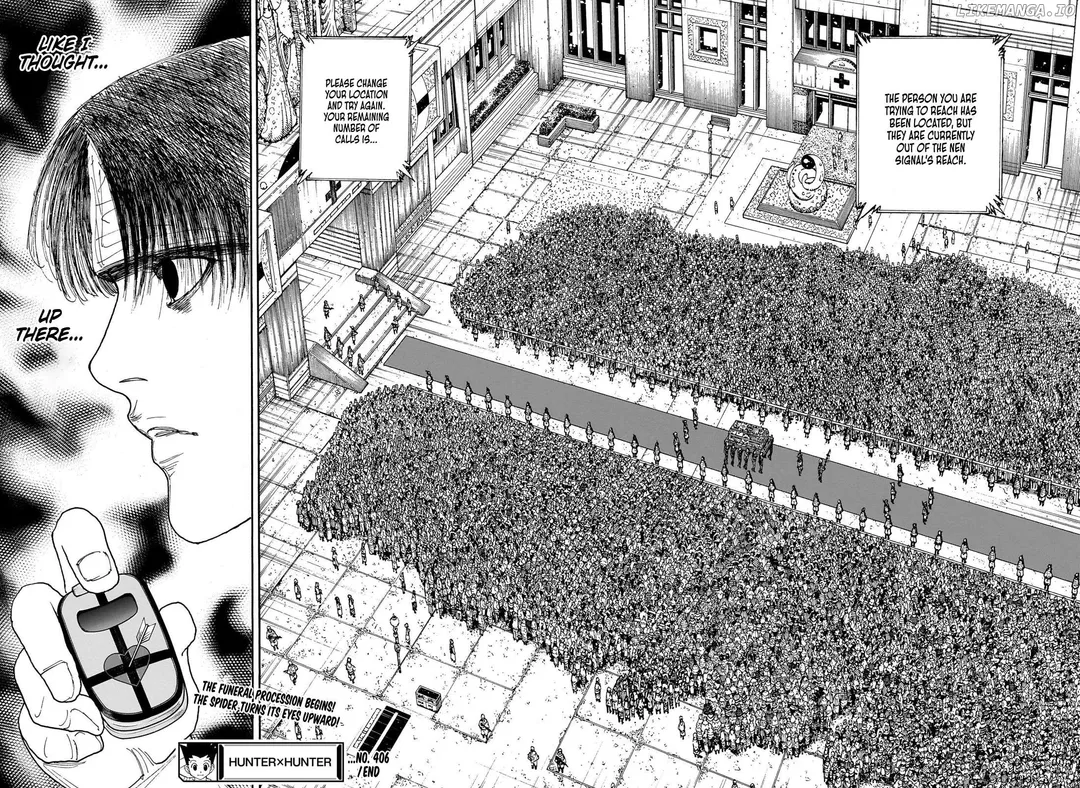 Hunter X Hunter - Chapter 406 Page 18