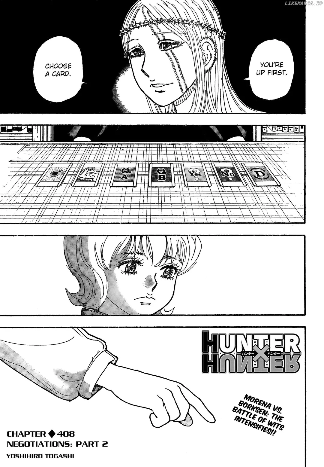 Hunter X Hunter - Chapter 408 Page 1