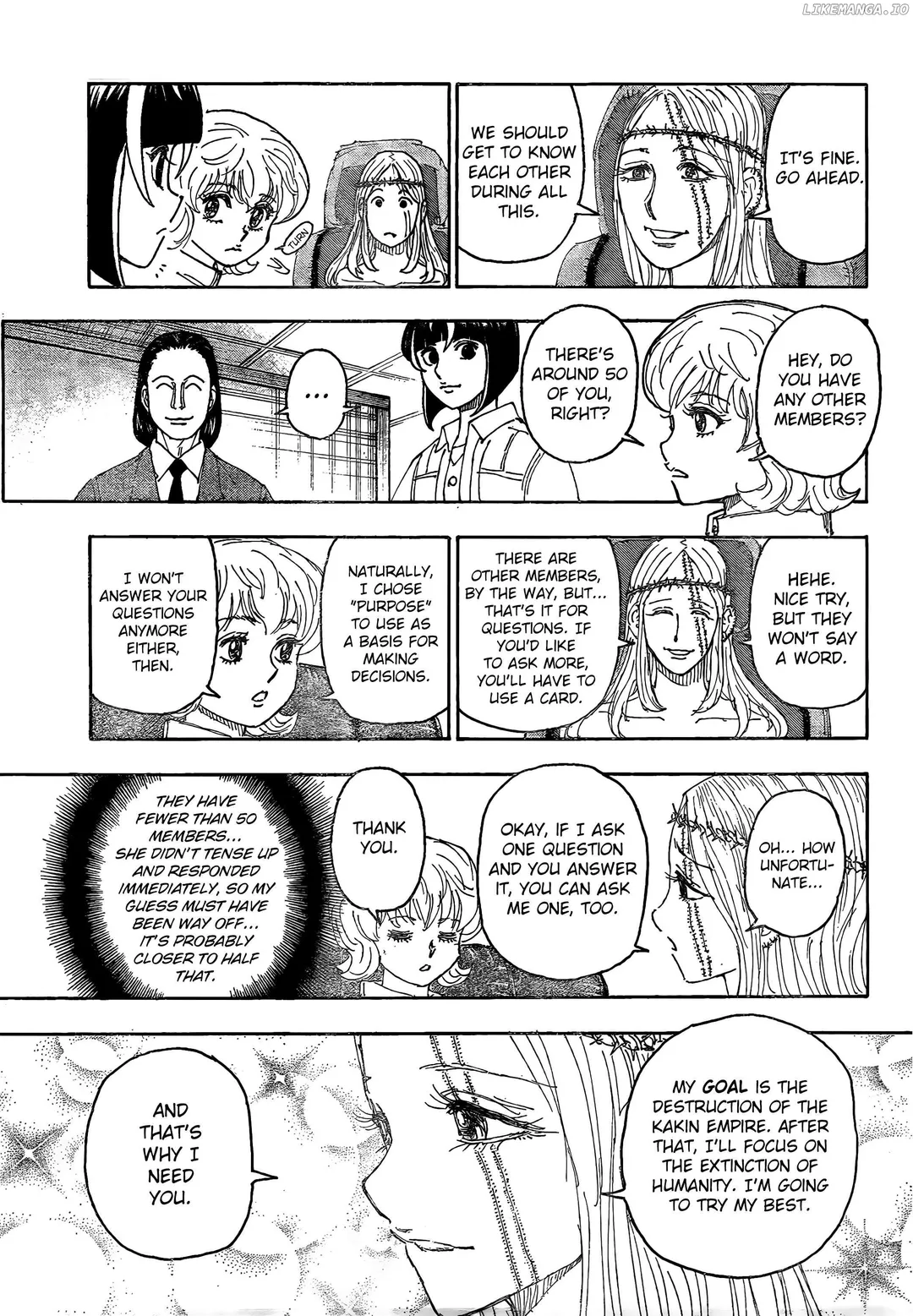 Hunter X Hunter - Chapter 408 Page 3