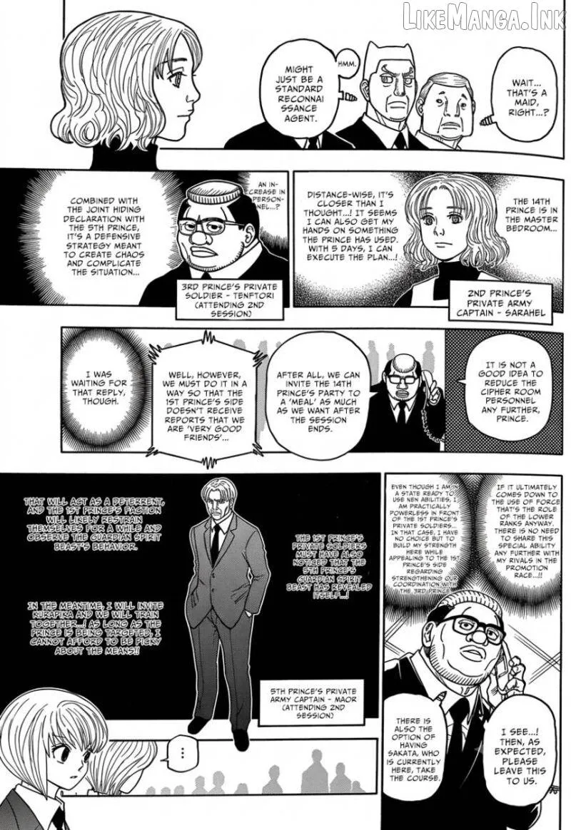 Hunter X Hunter - Chapter 411 Page 8