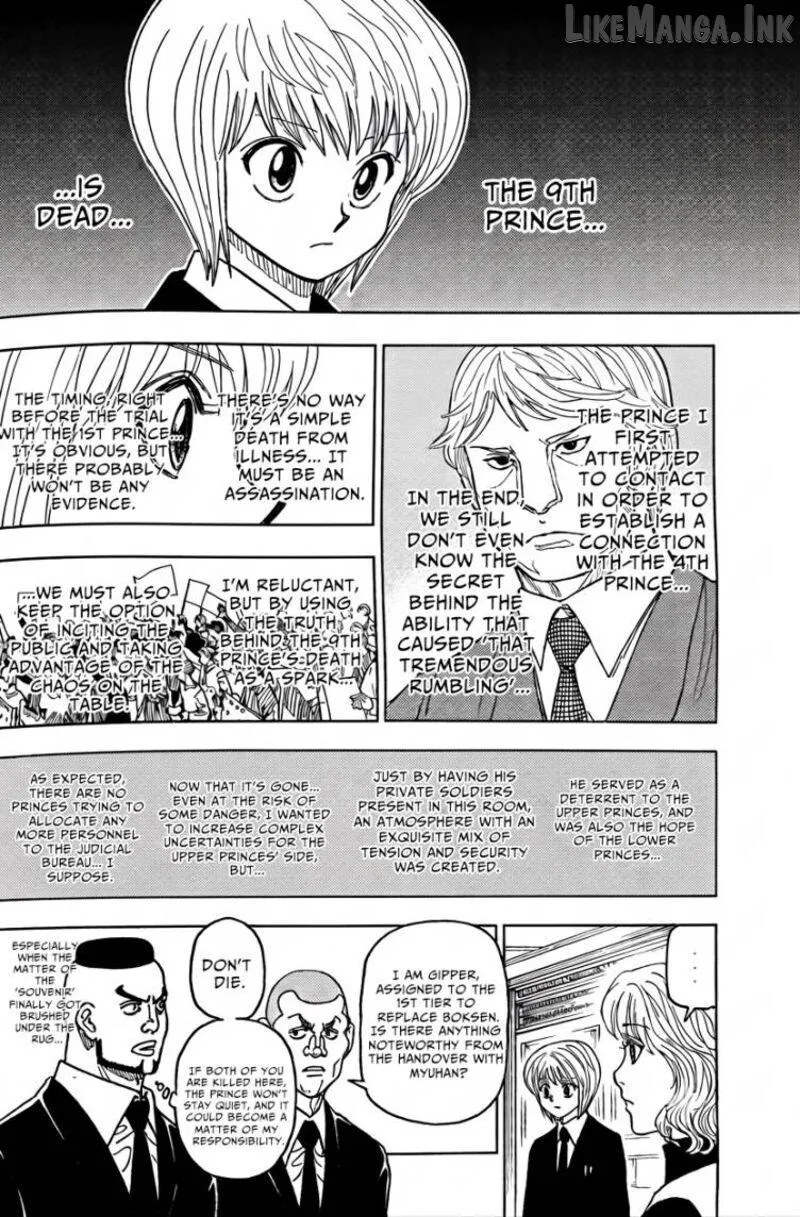 Hunter X Hunter - Chapter 411 Page 10
