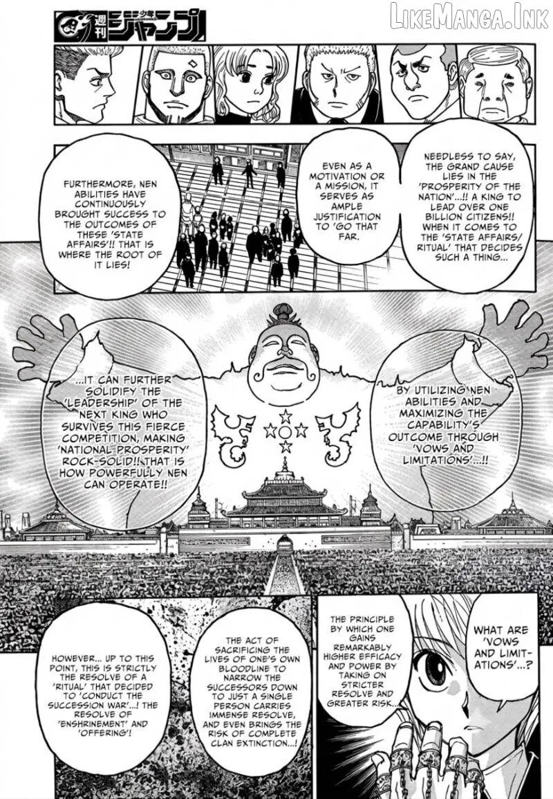 Hunter X Hunter - Chapter 411 Page 14